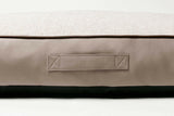 Luxury dog mattress bed with handle, easy clean 