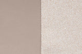 Dog bed detailed fabric sample, light beige